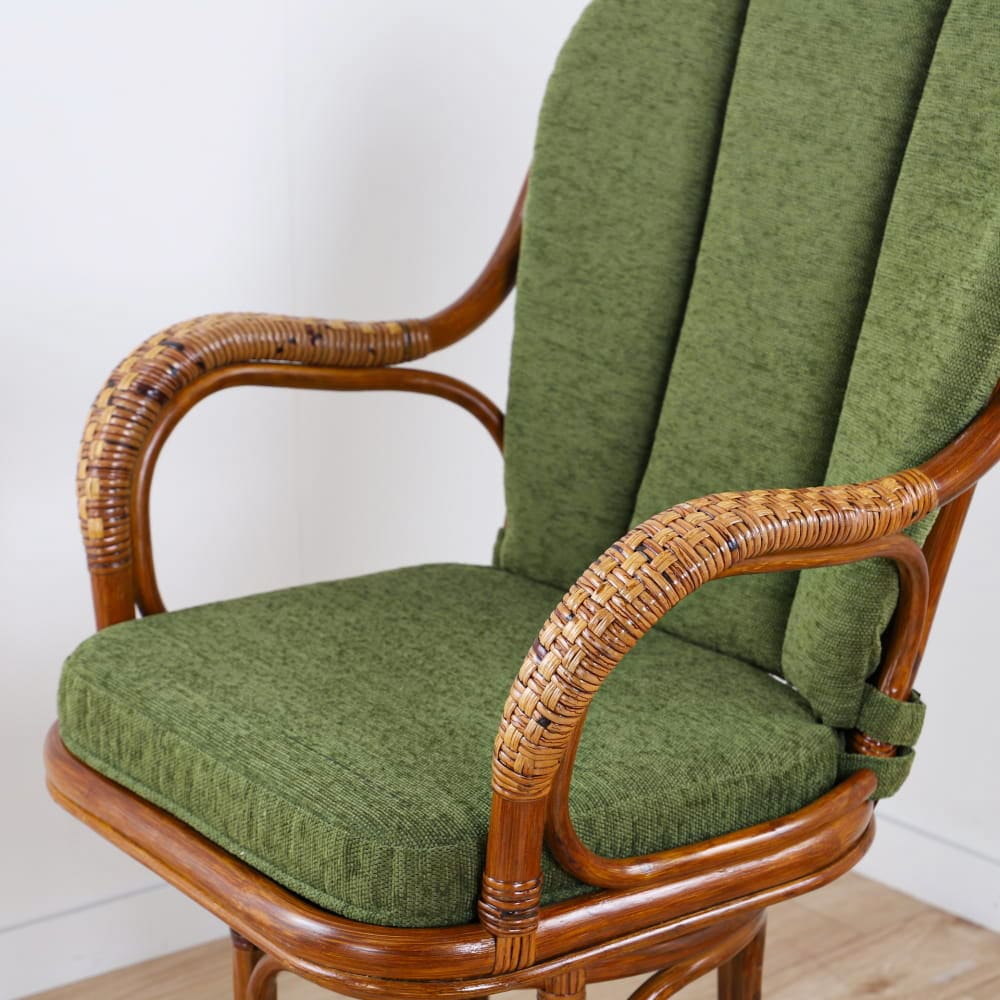 ☆ラタンチェア NTR204 ハイ［ホームズオリジナル］: 座椅子