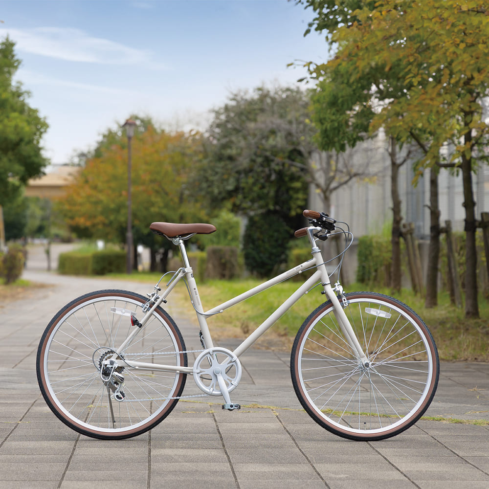 クロスバイク 26インチ NH－302－2－LBL［ホームズ