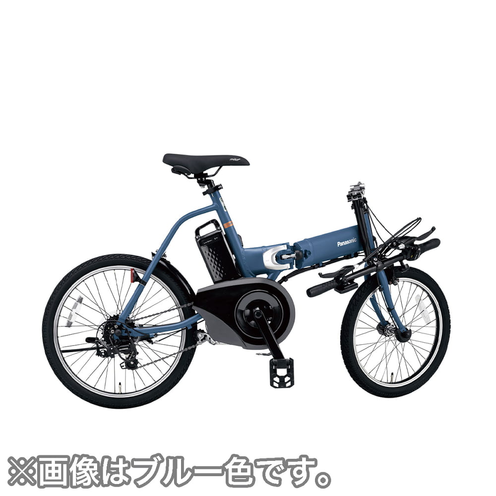 折りたたみ電動アシスト自転車 オフタイム ブラック FW071B