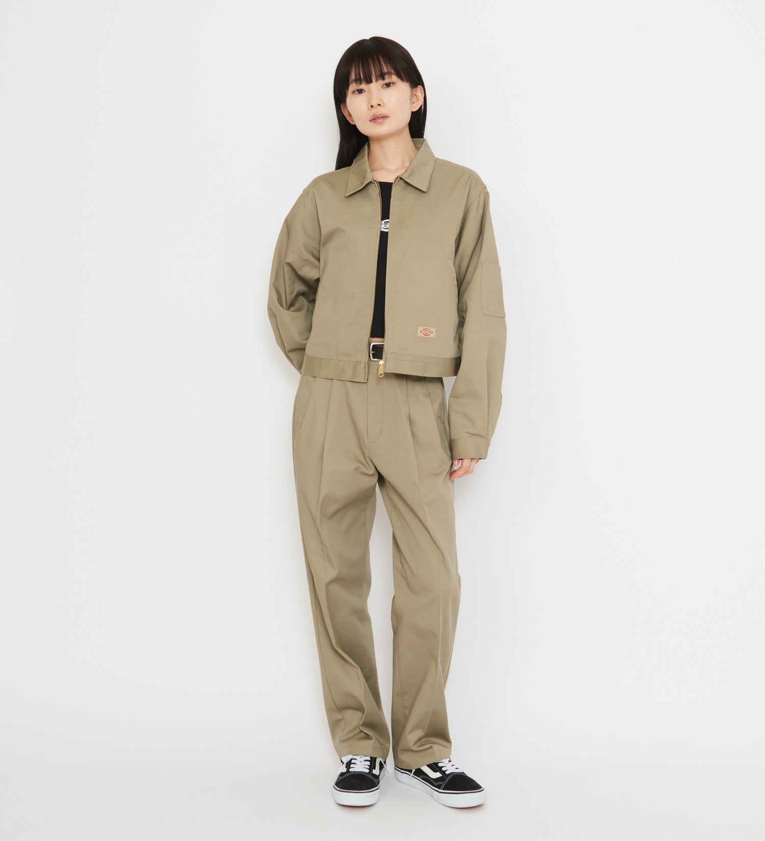 レディース TCツイル アイゼンハワーショートジャケット|Dickies