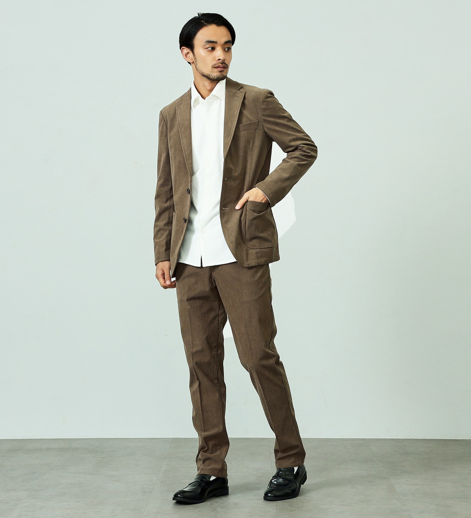 FINAL SALE】デニスラ コーデュロイ テーラードジャケット ストレッチ