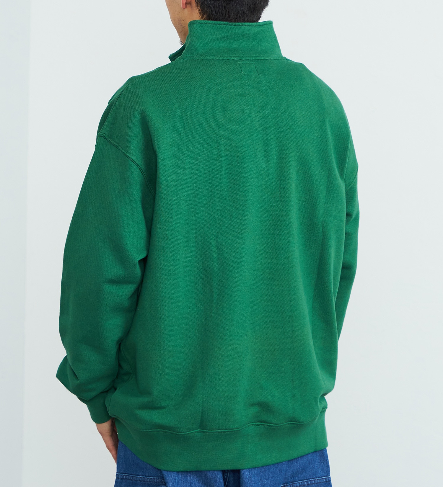 FINAL SALE】Leeロゴハーフジップスウェット【アウトレット店舗・WEB