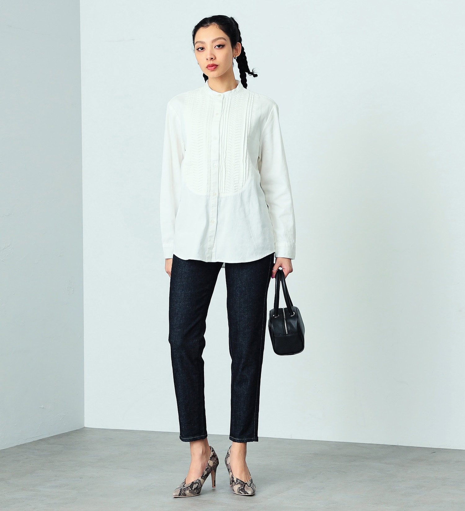 SOMETHING CLAUDIA スリムデニムパンツ|SOMETHING|サムシング