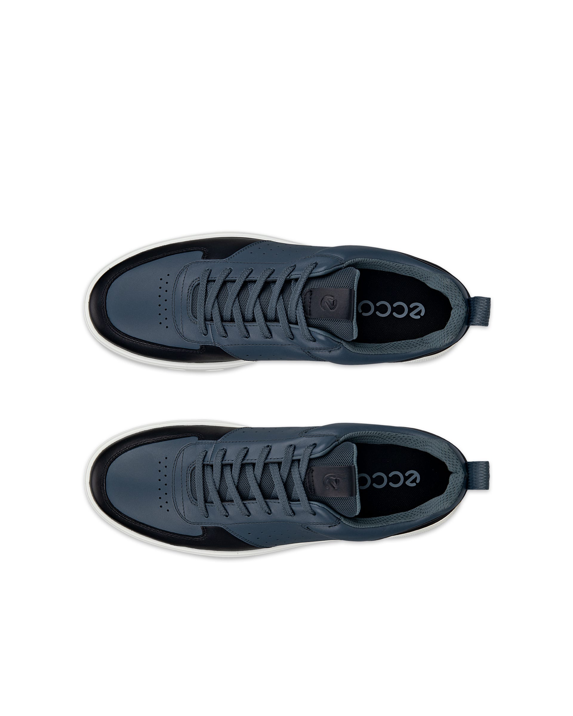 ECCO MENS GOLF STREET 720 メンズ レザーGore-Texゴルフシューズ | ブルー