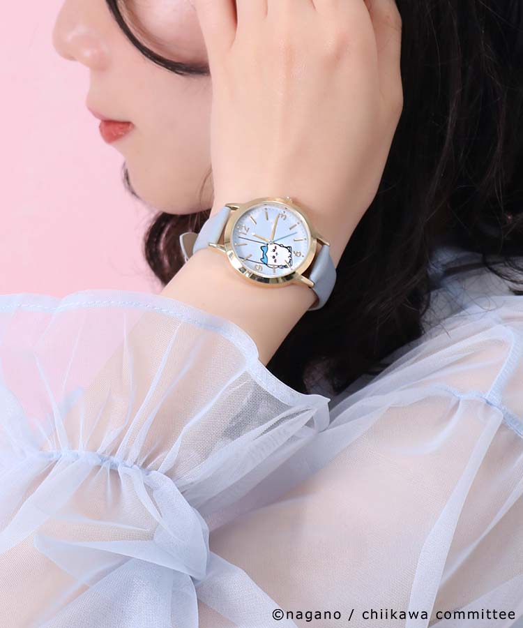 ≪OUTLET≫【WEB限定】ちいかわレザーウォッチ(ちいかわ): ALL｜Bleu