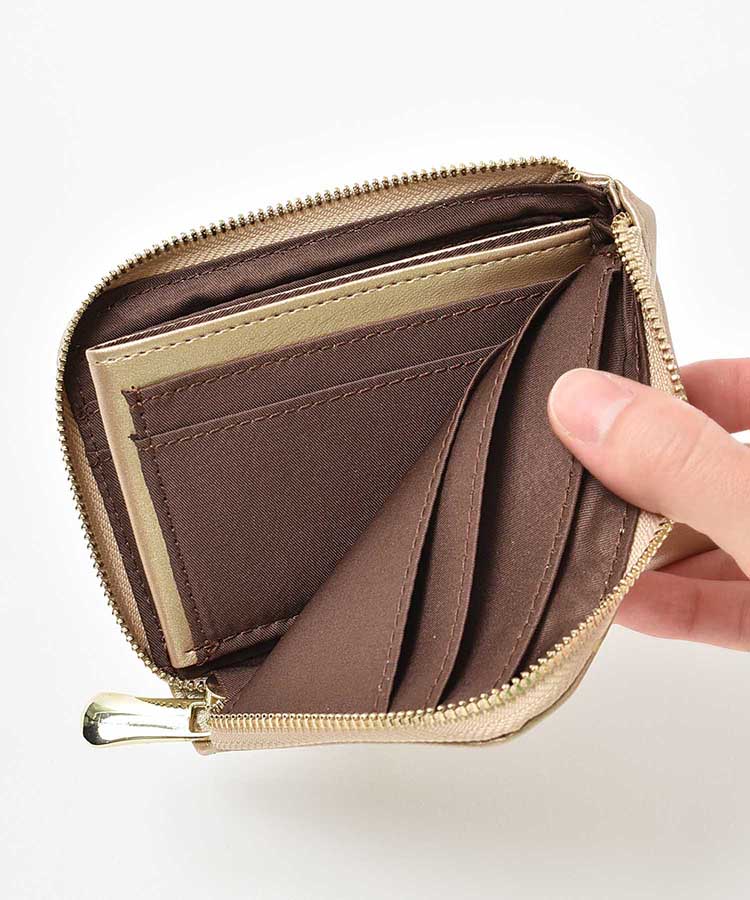 L字zipミニ財布 | Bleu Bleuet（ブルーブルーエ）公式通販