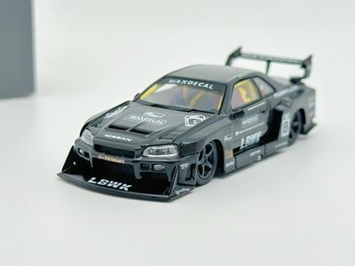 797 MINI GT Nissan LB-ER34 Super Silhouette Skyline Liberty Walk