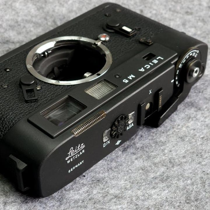 Leica M5 Matt Black Edition Body with upgraded Meter and DAG CLA.