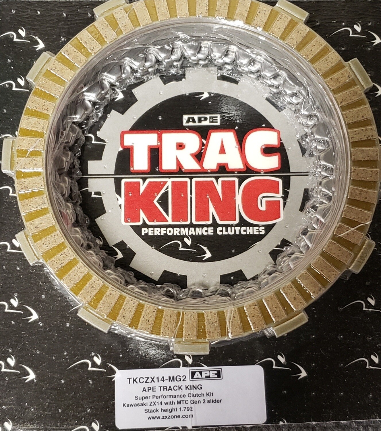 Trac King Clutch Plate Kit ZX14 MTC Genll