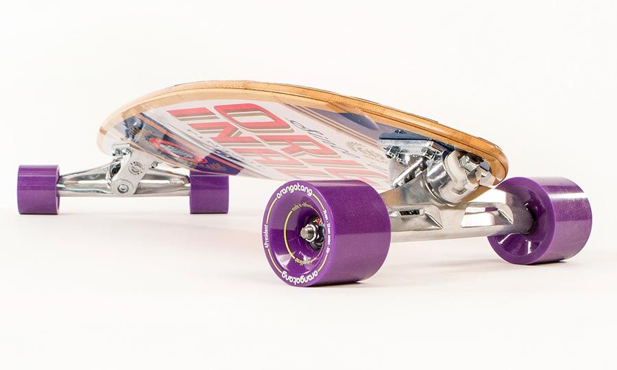 The Pintail 40 Bamboo Longboard by Original Skateboards