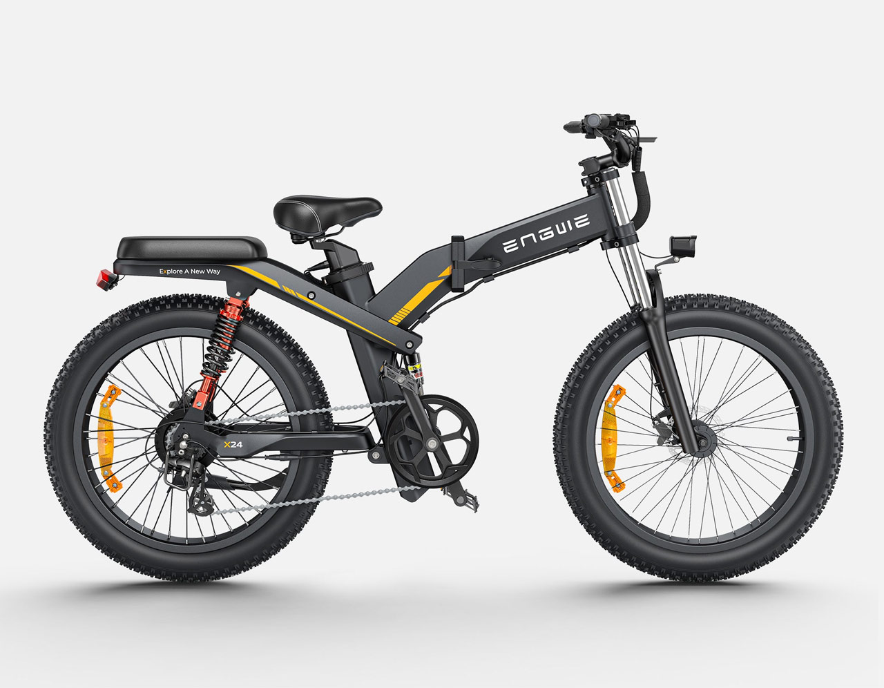 ENGWE-BIKESの電動モペット「Xシリーズ」、最大出力1200Wのハイパワー