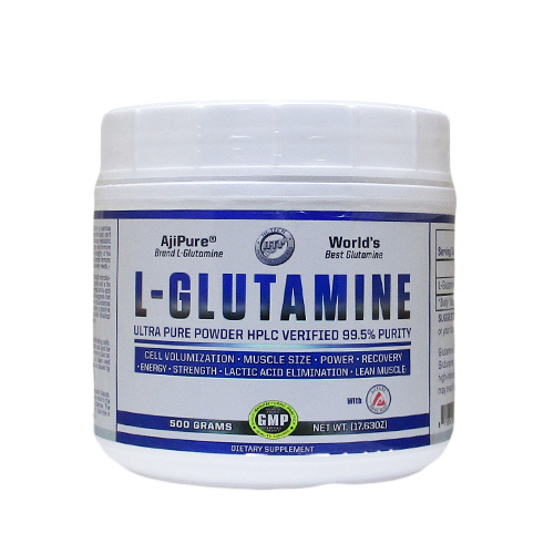 Lグルタミン（アジピュア） 500g L-Glutamine 500g Hi Tech
