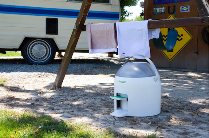 電気・水・時間を節約。たった5分で洗える足踏み式洗濯機「Drumi