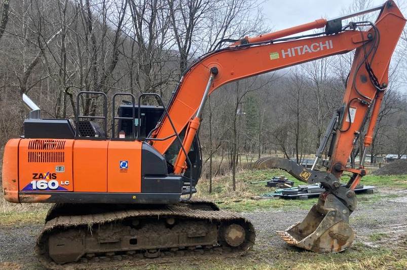 2021 Hitachi ZX160LC Excavator For Sale | Mid Atlantic, NC