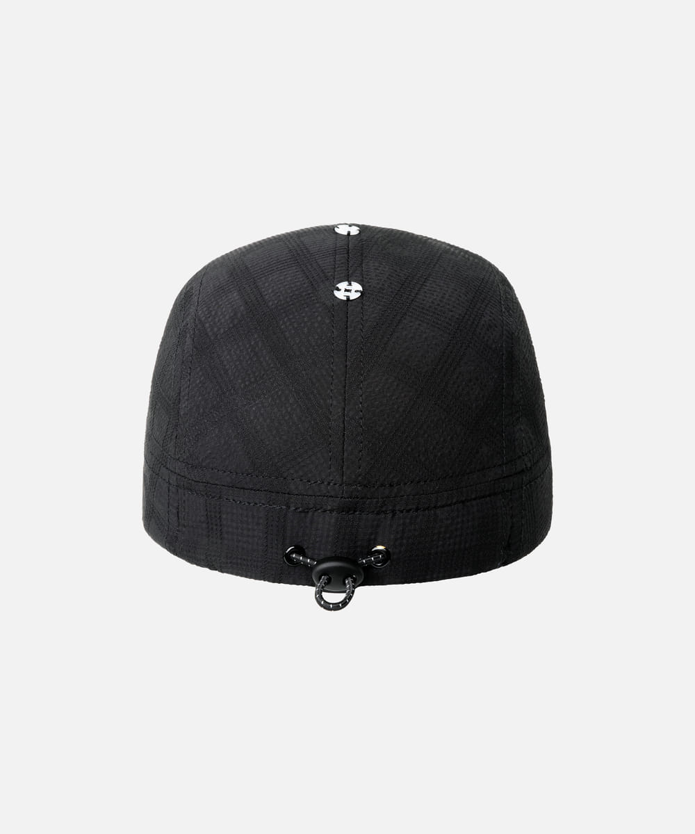 SEERSUCKER DRAPE 5-PANEL | S/M(07) BLACK (01) | OTHER | キャップ