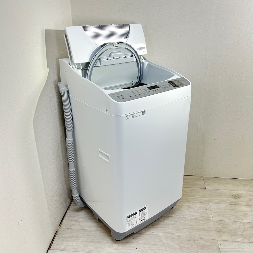 洗濯5.5kg 乾燥3.5kg 全自動洗濯乾燥機 シャープ ES-TX5D-S 2020年製造