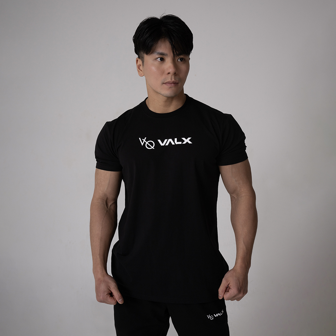公式限定】Vanquish Fitnessコラボ スリムフィットTシャツ（BK
