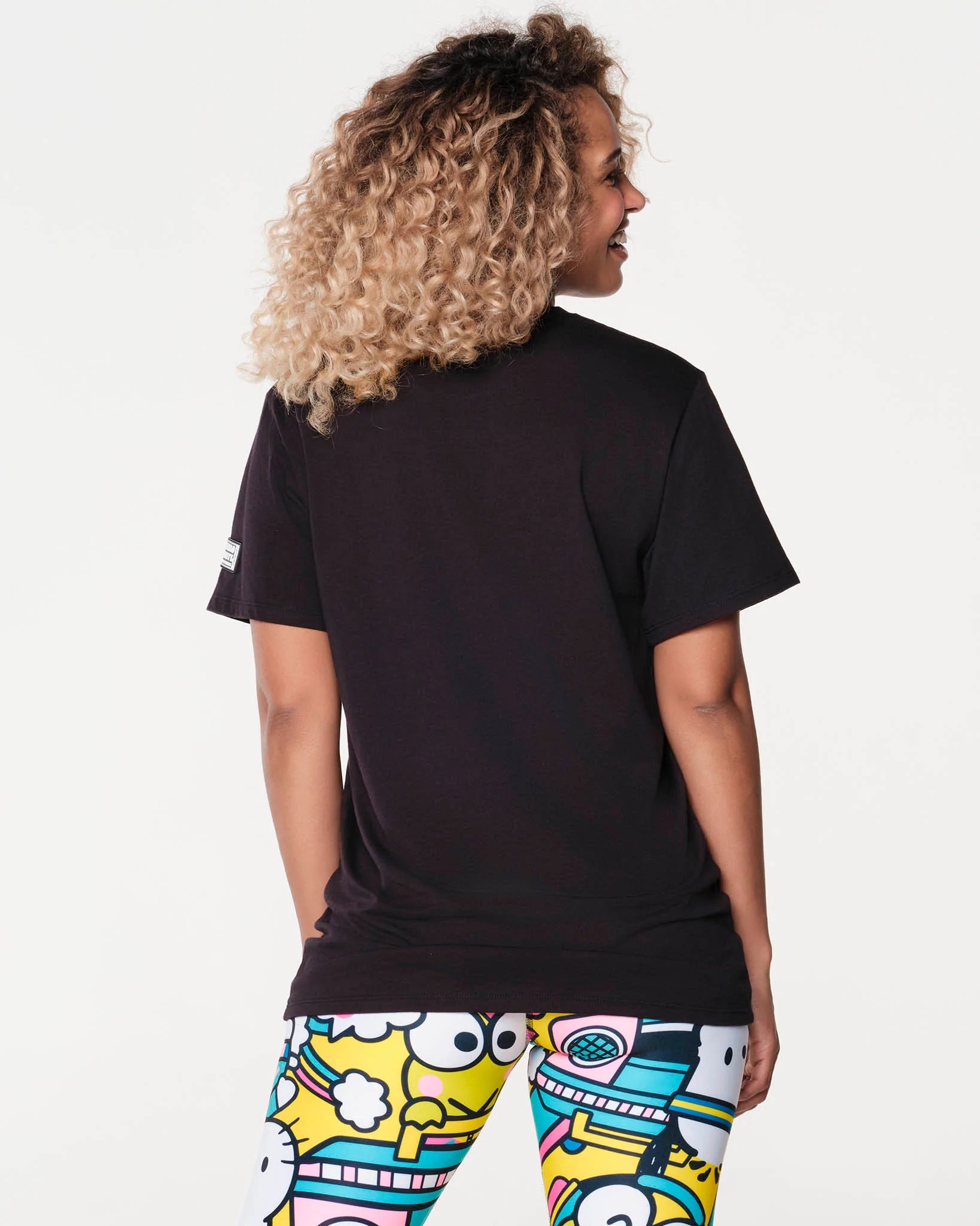 Zumba X Hello Kitty + Friends Graphic Tee - Bold Black Z3T000156