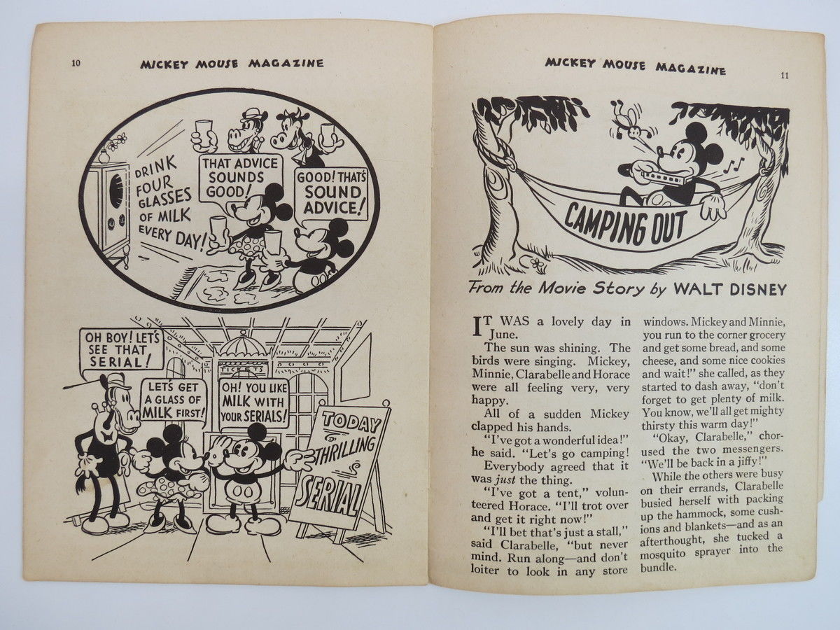 MICKEY MOUSE MAGAZINE, VOL. 1 NO. 8, JUNE 1934 Magazine | 1934