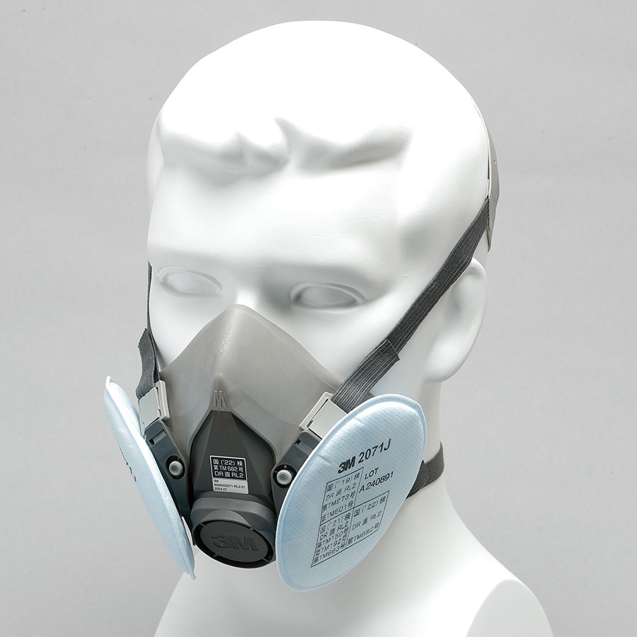 フィルター取替式 防じんマスク 6000／2071－RL2 M