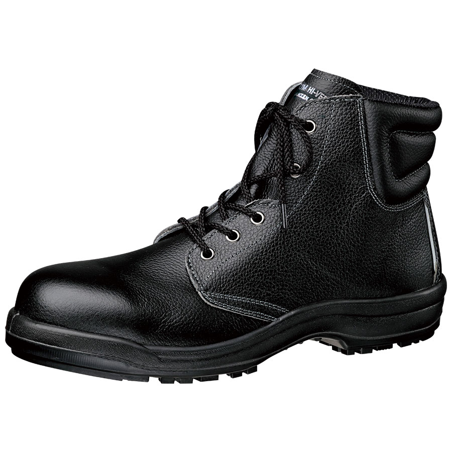 氷上用 耐滑安全靴 ワラグリップ SG220N ブラック | 【ミドリ