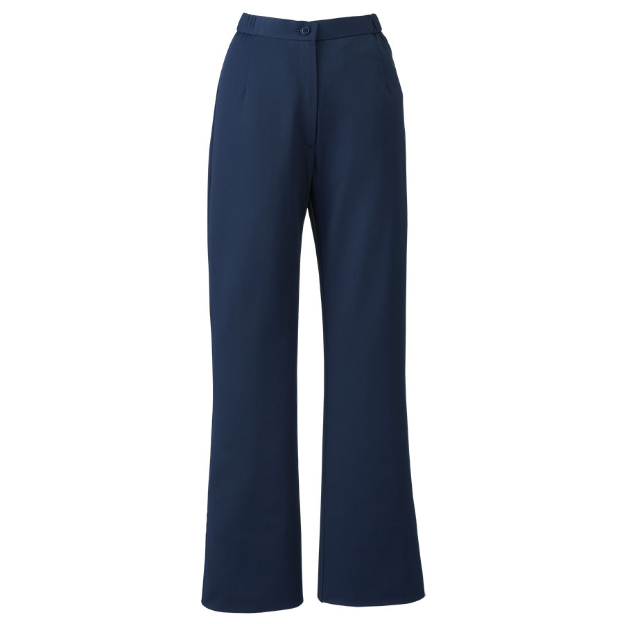 ナースウエア ストレートパンツ 女性 2917－7 ネイビー| 作業服