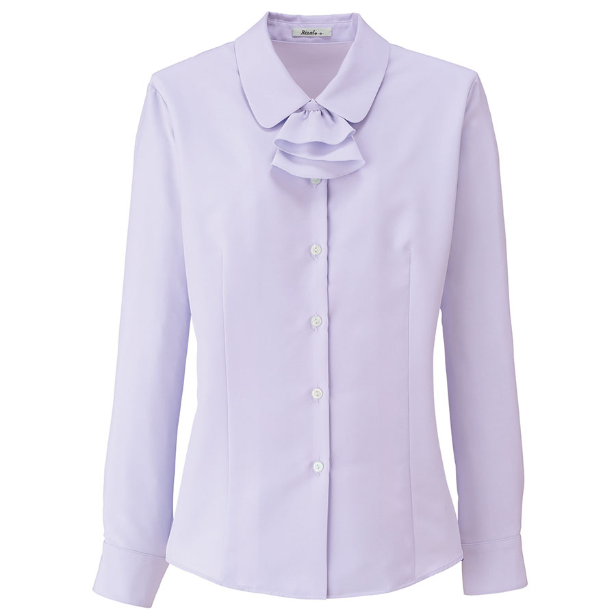 Rizal ブラウス RB4155－14 パープル （5～21号