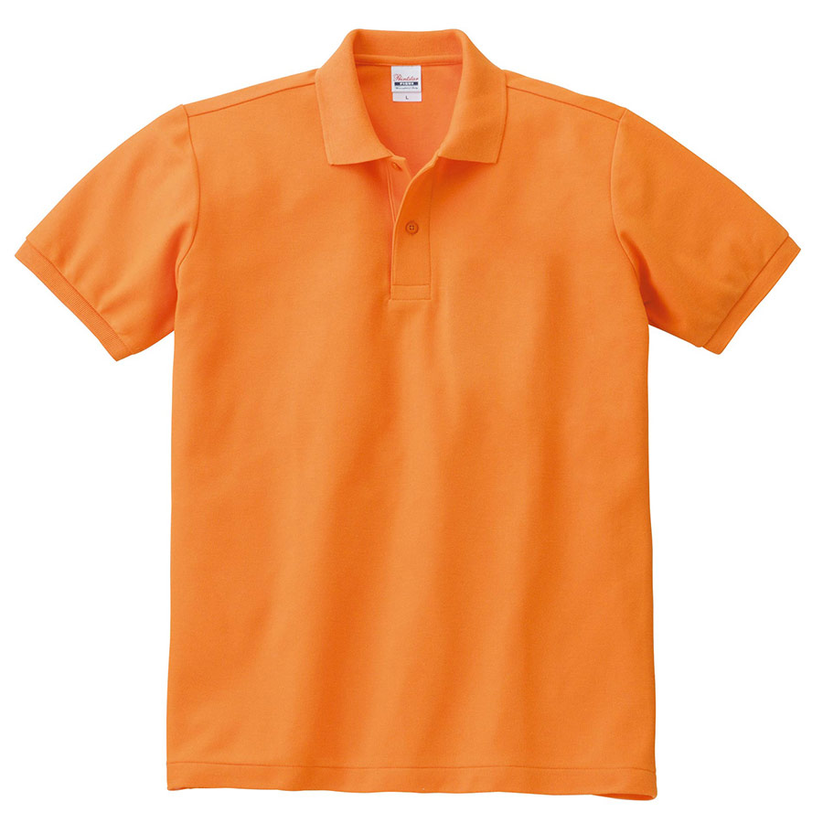 T／Cポロシャツ ポケット無し 00141－NVP 015 オレンジ