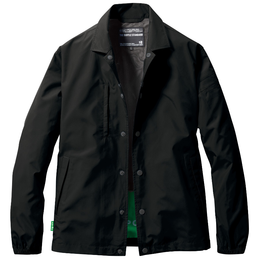 コーチジャケット ユニセックス 710－35 ブラック （S～XL