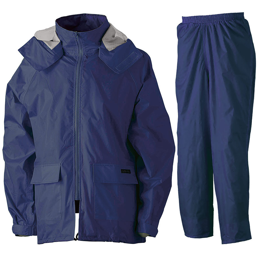 新品 最高級ゴアテックス 合羽 レインベルデ 下衣 ネイビー L 帯電防止