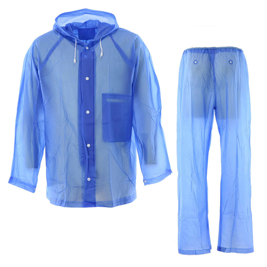雨衣 PVCライトスーツ PC－1300 ブルー | 【ミドリ安全】公式通販