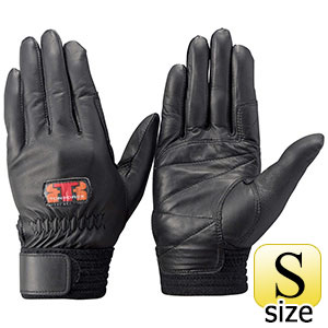 トンボレックス 羊革製手袋 RS－941BK 薄手タイプ ブラック M