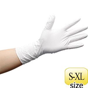 ニトリルグローブ ピュアゼロHG3 ホワイト M／XL 2000枚入