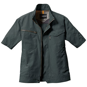 半袖ジャケット ユニセックス 7092－3 ネイビー （SS～3L