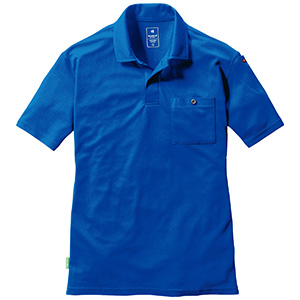 半袖ポロシャツ ユニセックス 167－3 ネイビー （SS～XXL