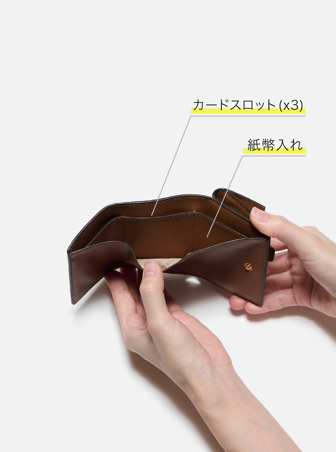 公式アウトレット】【日本限定】GREENWICH フラップ トライフォールド