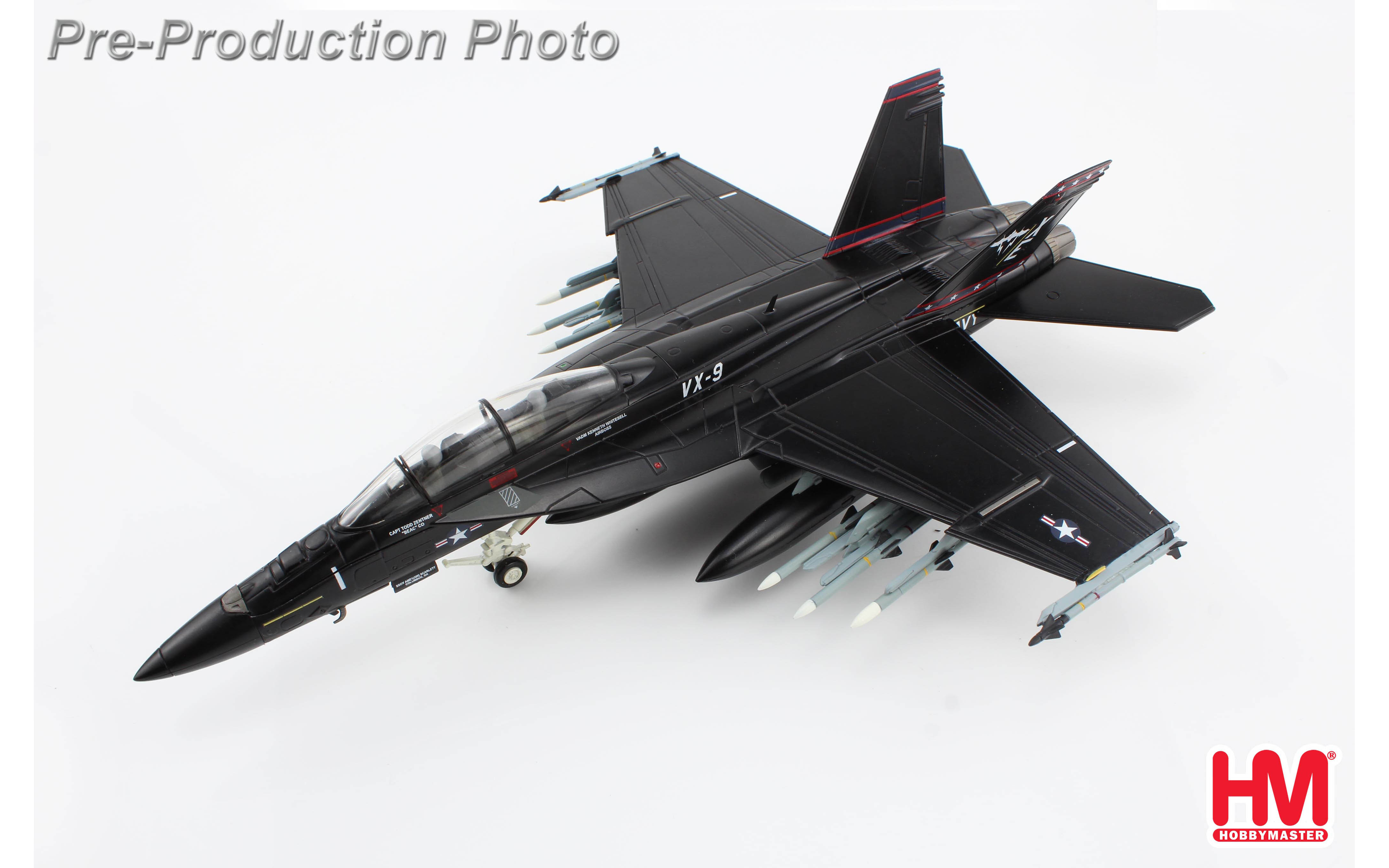 F/A-18F, Vandy I, 166673, VX-9, US Navy, March 2023 (Full weapon