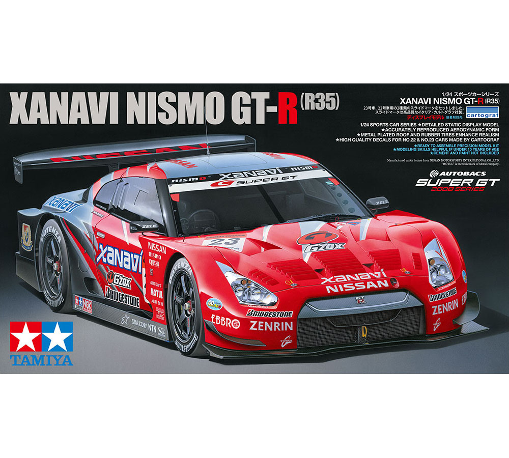 Xanavi Nismo GT-R (R35) - Tamiya 24308 | kingshobby.com