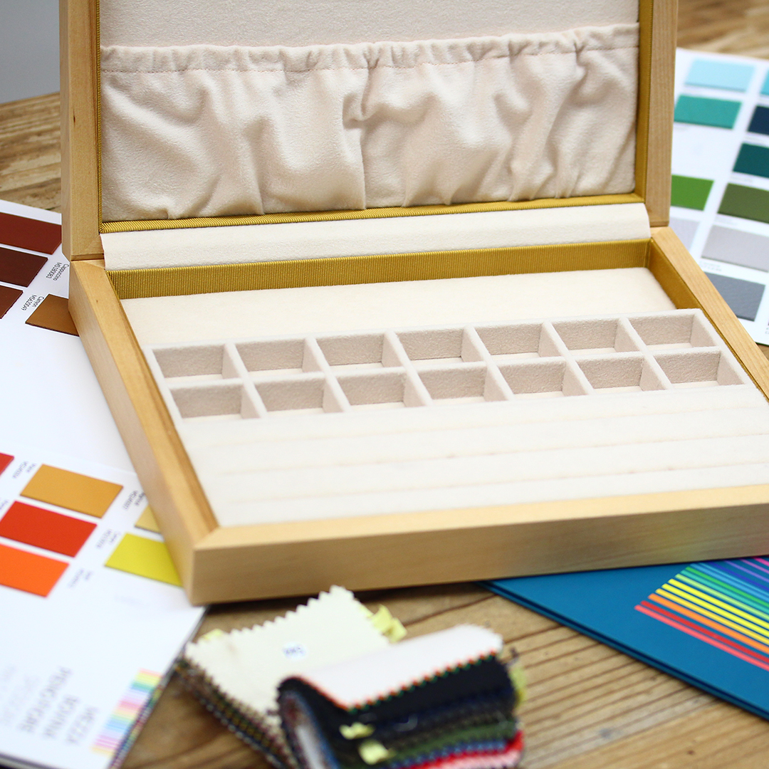 ビズー公式】ジュエリーボックス アクセサリー 収納 ケース 天然樺