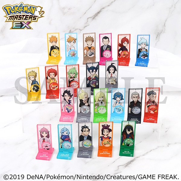 ポケモンマスターズ EX』 チーム編成アクリルスタンド／シルバー