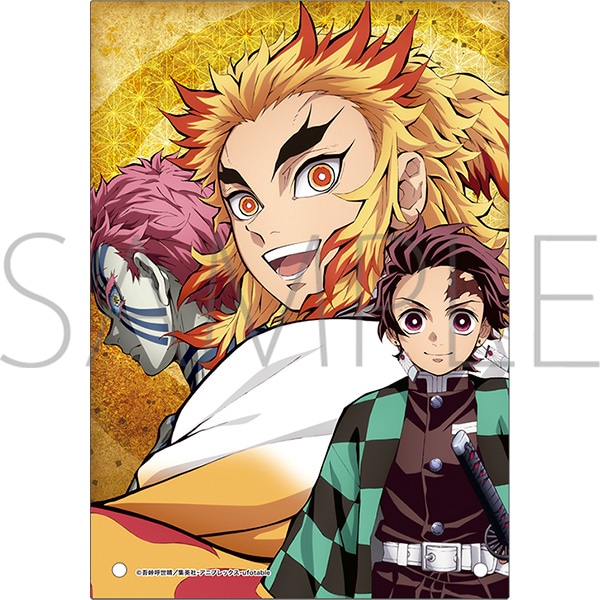 鬼滅の刃 ミニアクリルアートパネル A：炭治郎＆煉獄＆猗窩座: キャラ