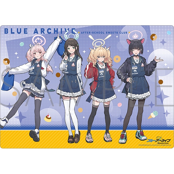 ブルーアーカイブ クリアアートパネル／放課後スイーツ部: キャラ