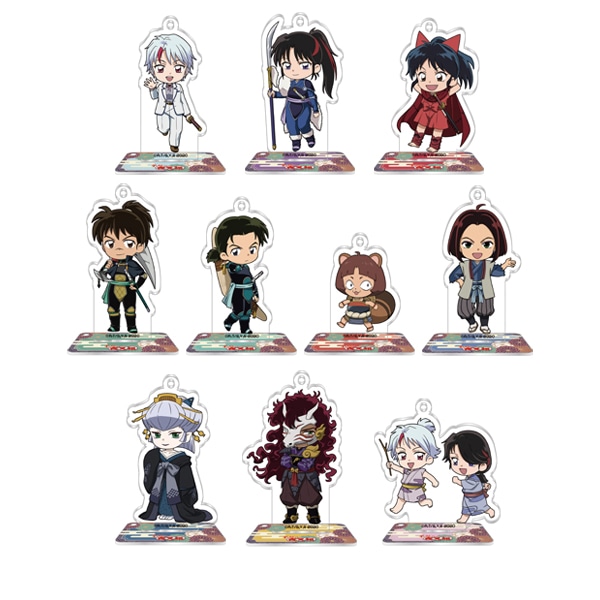 BOX】犬夜叉×半妖の夜叉姫－アニメの軌跡展－ スタンド付きアクリル