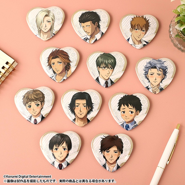 ときめきメモリアル Girl's Side ハート形キャラバッジコレクション