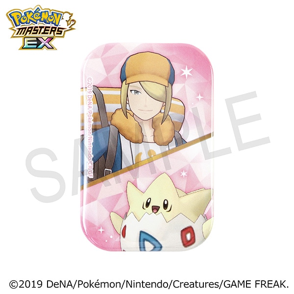 ポケモンマスターズ EX』 スクエア缶バッジ／ウォロ＆トゲピー: キャラ