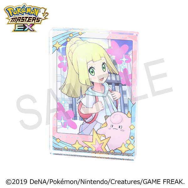 ポケモンマスターズ EX』 メモリアルフォト ミニアクリルブロック