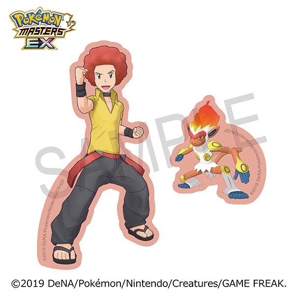 ポケモンマスターズ EX』 バディーズ ダイカットステッカーセット