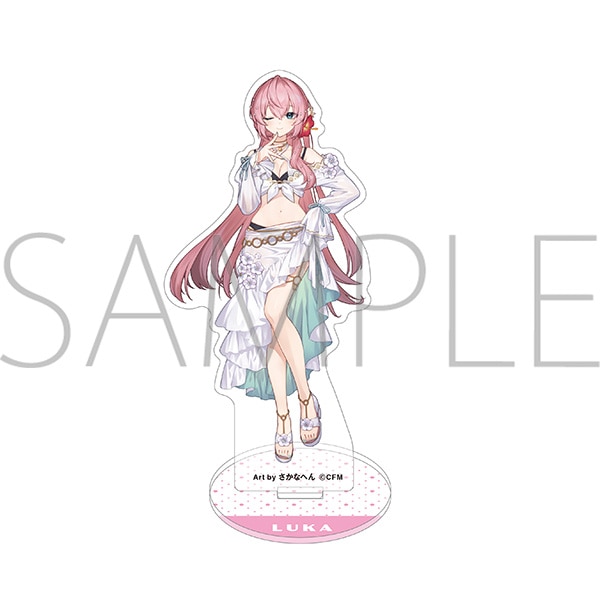 初音ミクシリーズ アクリルスタンド／巡音ルカ 水着: キャラグッズ