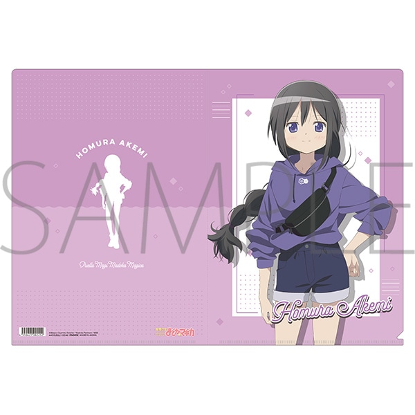魔法少女まどか☆マギカ クリアファイル 暁美ほむら（パーカー