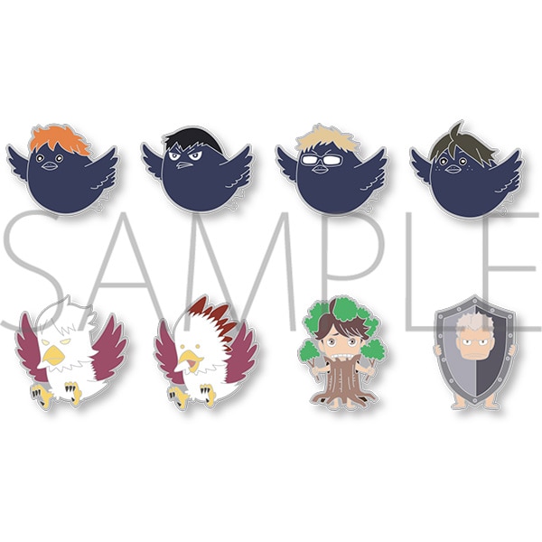 ハイキュー!! TO THE TOP ピンズコレクション 県予選メンバー: キャラ